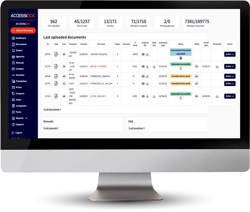 Ventajas de AccessiDoc